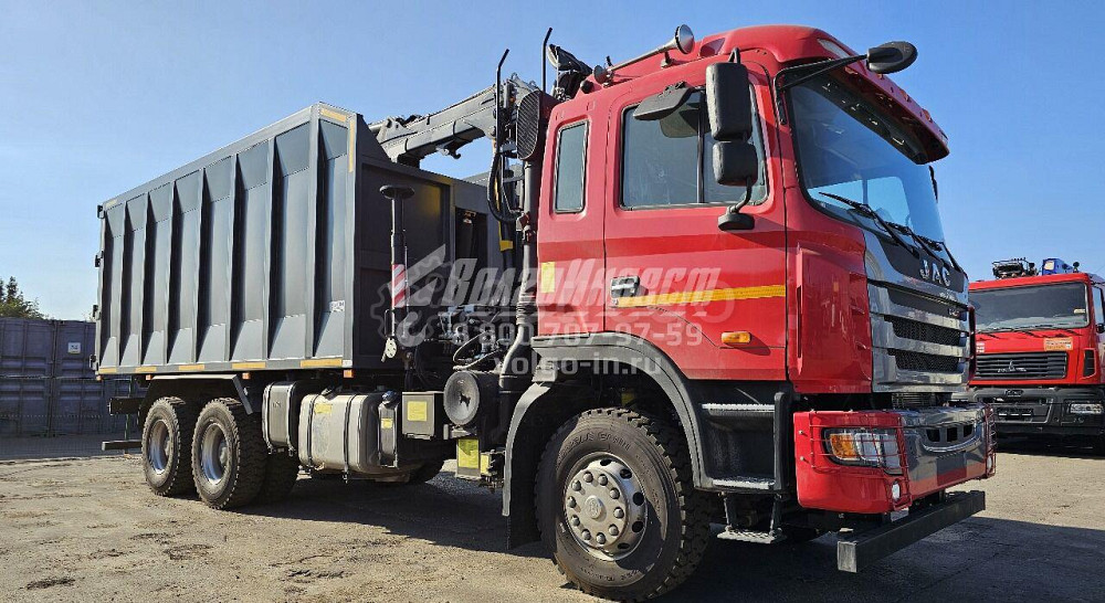 Ломовоз с ГМУ на шасси JAC (металловоз) Москва - изображение 1