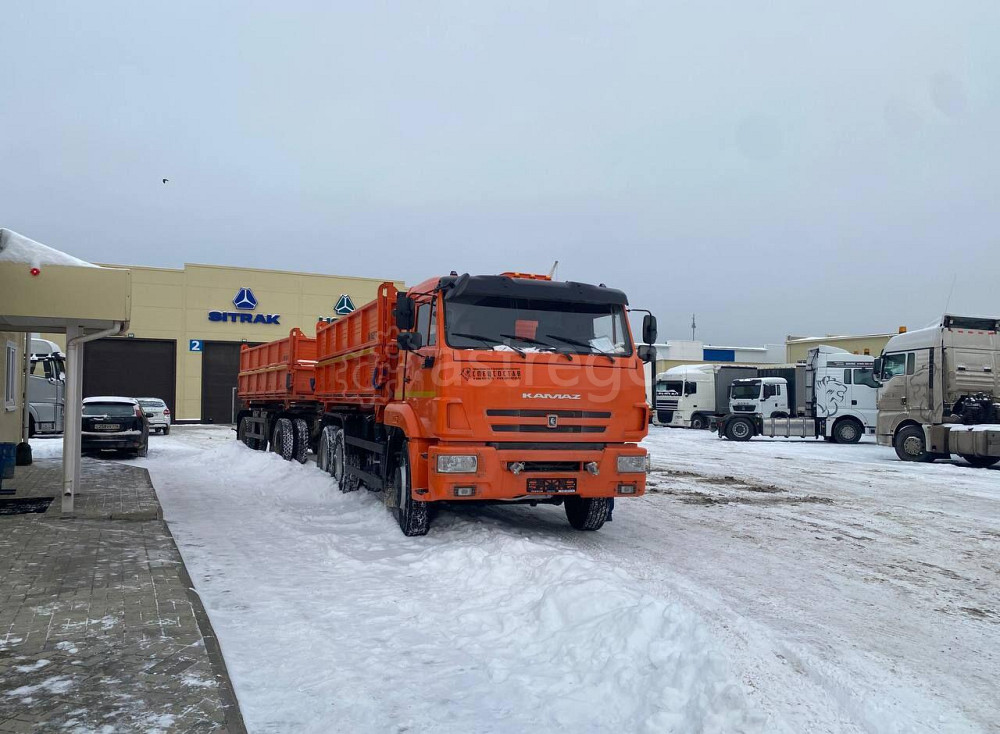 Самосвал КАМАЗ 45143 6х4 15,2 м3 280 л.с. МКПП с 2-х разгрузкой Набережные Челны - изображение 1