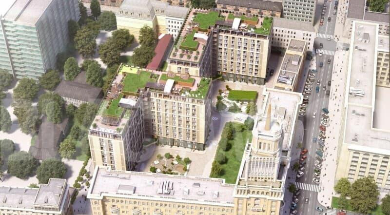 3-комн. апарт-ы, 141.3 м2, 11/13 эт. Москва - изображение 3