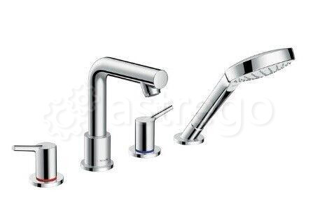 Смеситель для ванны и душа Hansgrohe, Talis S, тип установки - на борт ванны, отверстия для монтажа  Москва - изображение 1