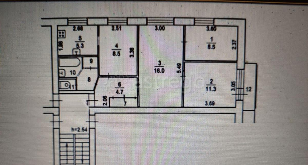 4-комн. квартира, 61.2 м2, 3/5 эт. Балашиха - изображение 7