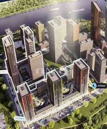 2-комн. квартира, 52.8 м2, 14/52 эт. Москва