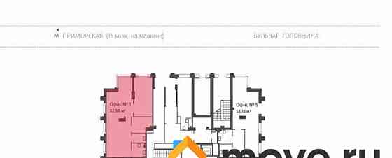 Свободного назначения, 82.7 м2 Санкт-Петербург