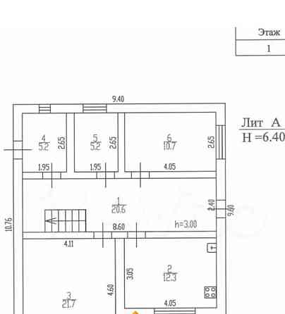 Коттедж, 146.6 м2, 10 соток, 2 эт. Славгород