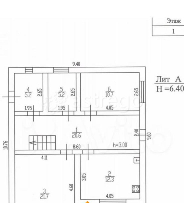 Коттедж, 146.6 м2, 10 соток, 2 эт. Славгород - изображение 1