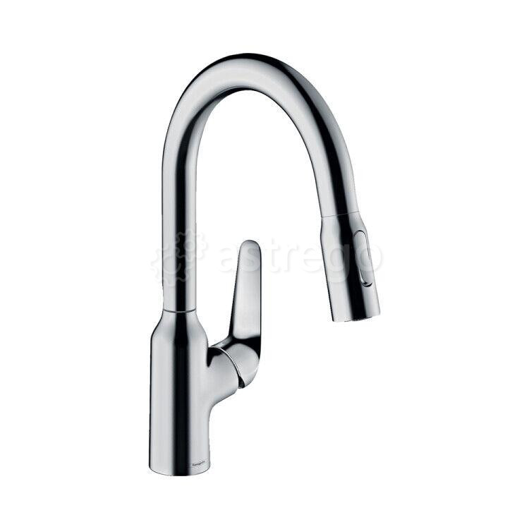 Смеситель для кухни Hansgrohe, Focus M42, sBox, тип открывания воды - однорычажный 71821000 Москва - изображение 1