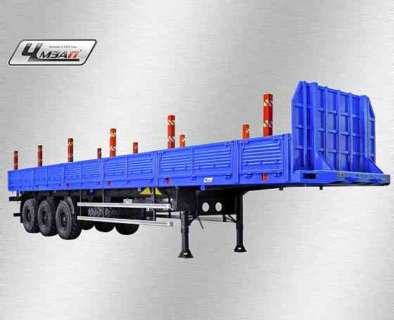 Полуприцеп ЧМЗАП-99064-020-К53 п/п бортовой с раздвижными кониками под тягач 6Х6 с КМУ Краснодар