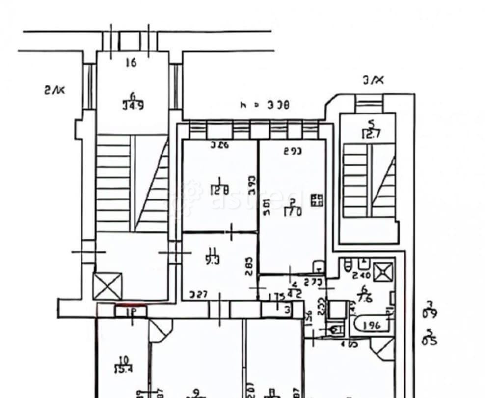 5-комн. квартира, 137 м2, 4/5 эт. Санкт-Петербург - изображение 3