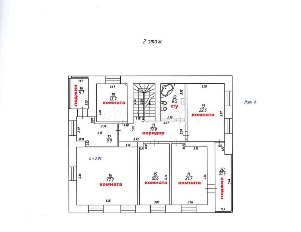 Коттедж, 200.2 м2, 10 соток, 2 эт. Емельяново - изображение 6