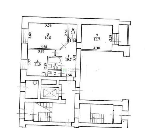 2-комн. квартира, 64.5 м2, 1/9 эт. Благовещенск