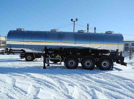 Полуприцеп-цистерна ППЦ пищевая CAB 93183RX2, 24 м3, 4 отсека, система мойки, 3 оси WKK Краснодар