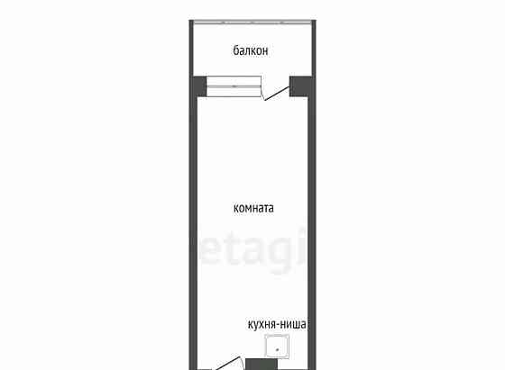 Студия, 24.9 м2, 16/19 эт. Красноярск