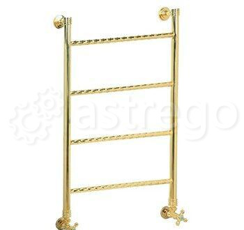 Полотенцесушитель BOHEME Chromo 4 перекладины 50/78 Gold Новосибирск - изображение 1