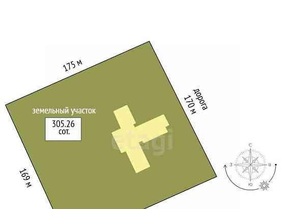 Земельный участок, 3.05 га Новодвинск