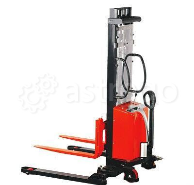 Штабелер с электроподъемом NOBLELIFT SPM 1030 W с раздвижными вилами Сургут - изображение 1