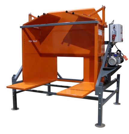 Опрокидыватель контейнеров для овощей: картофеля, лука, моркови, свеклы, корнеплодов ОК-1500 Москва