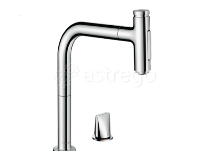 Смеситель для кухни Hansgrohe, Metris Select M71, sBox, тип открывания воды - однорычажный 73818340 Москва - изображение 1