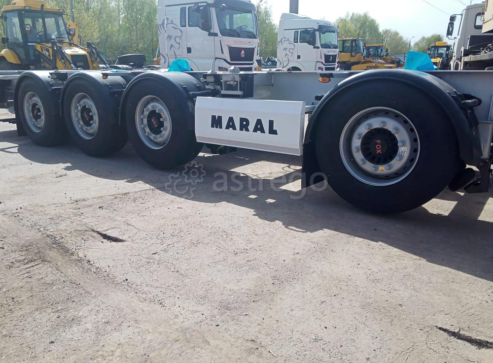 Полуприцеп-контейнеровоз универсальный MARAL SANAT TKC4, оси FOX 40 футовый, 2 х 20, 1 х 30 Краснодар - изображение 1