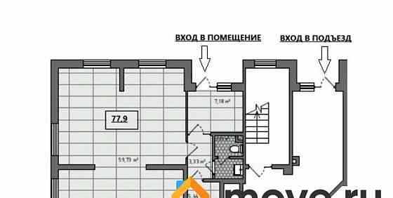 Свободного назначения, 77.9 м2 Яблоновский