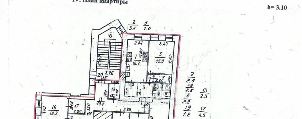 Комната, 13.9 м2, 5/6 эт. Санкт-Петербург - изображение 3