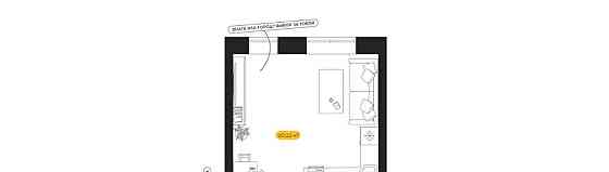 Студия, 27.72 м2, 3/24 эт. Астрахань