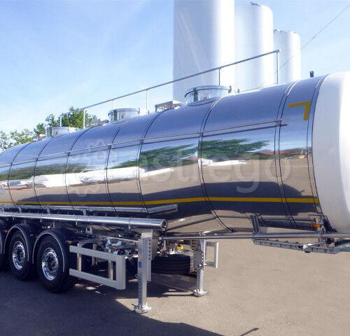 Полуприцеп цистерна пищевая ХКМ 4-3 27 м3 Екатеринбург - изображение 1