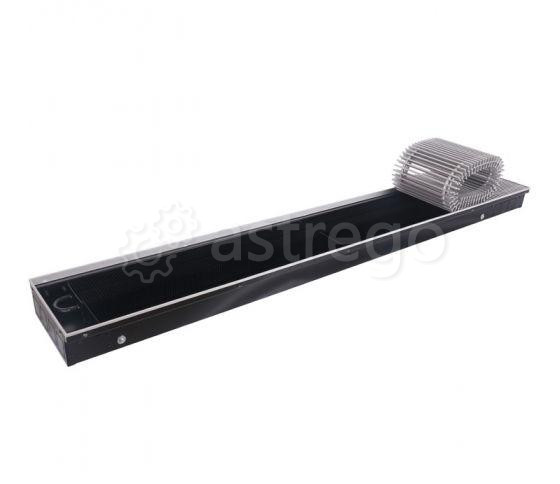 Внутрипольный конвектор STOUT SCN 80.240.1600 алюминиевая решётка SCN-1100-0824160 Stout Москва - изображение 1