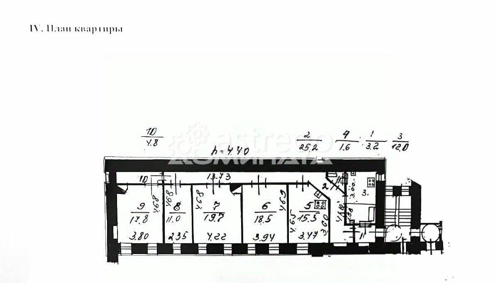 4-комн. квартира, 129.3 м2, 2/7 эт. Санкт-Петербург - изображение 2