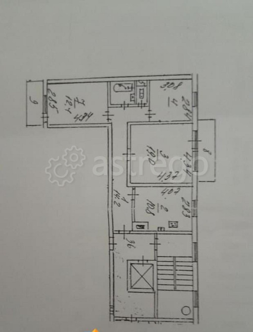 4-комн. квартира, 71.5 м2, 9/9 эт. Солнечногорск - изображение 5
