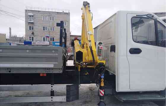 Бортовой автомобиль с КМУ на базе ГАЗон Некст Москва