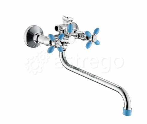 Смеситель универсальный, круглый излив, переключатель душа, ЭВЕРЕСТ В22-071D Красноярск - изображение 1