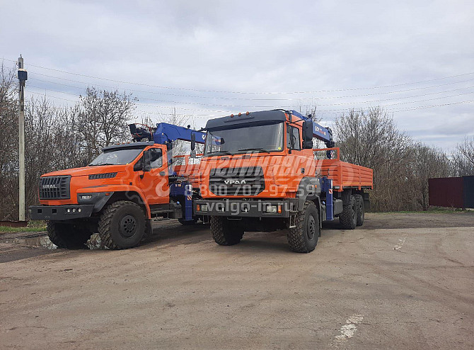 Кран-манипулятор HIAB 160TM-6 на шасси КАМАЗ 43118 6х6 Москва - изображение 1