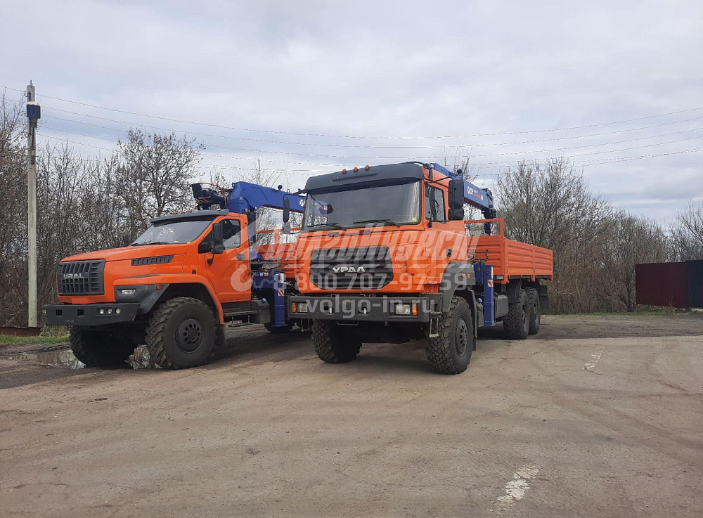 Кран-манипулятор HIAB 160TM-6 на шасси КАМАЗ 43118 6х6 Москва - изображение 1