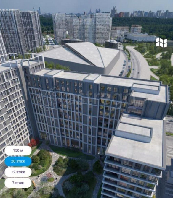 3-комн. квартира, 116 м2, 10/10 эт. Москва - изображение 3