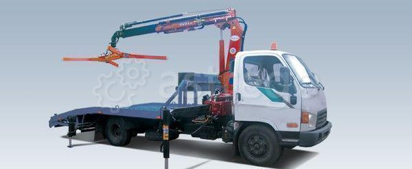 Эвакуатор со сдвижной платформой с КМУ Amco Veba(Италия) на базе Hyundai Самара - изображение 1