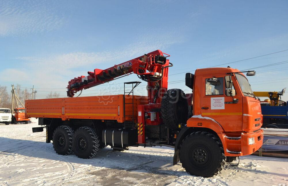 Манипулятор КМУ Самосвал КамАЗ-65115-3094-50(Евро-5)+КМУ Ferrari F148 A2,кузов 20м3 3-х стор.(40LE)+ Екатеринбург - изображение 1