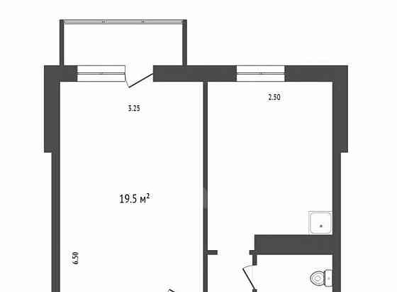 1-комн. квартира, 35.3 м2, 2/5 эт. Сосновоборск