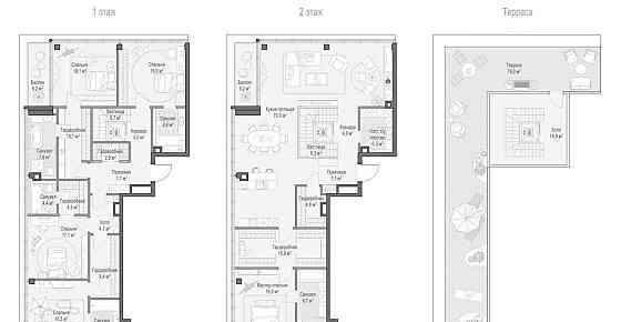 5-комн. квартира, 384.9 м2, 9/9 эт. Москва