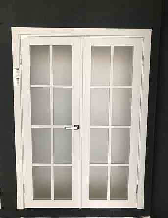 Двустворчатая межкомнатная дверь 541 Белый Лед 60x200 см Пятигорск