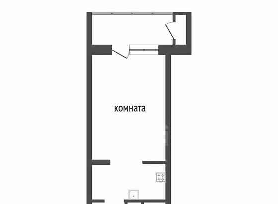 Студия, 27.9 м2, 8/11 эт. Красноярск