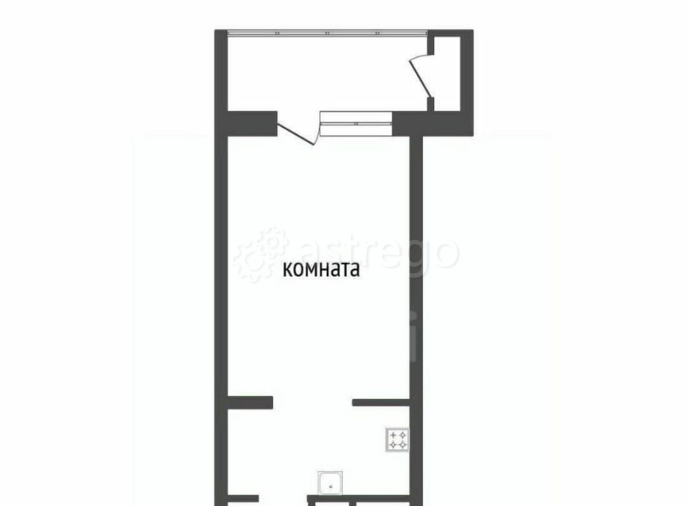 Студия, 27.9 м2, 8/11 эт. Красноярск - изображение 5