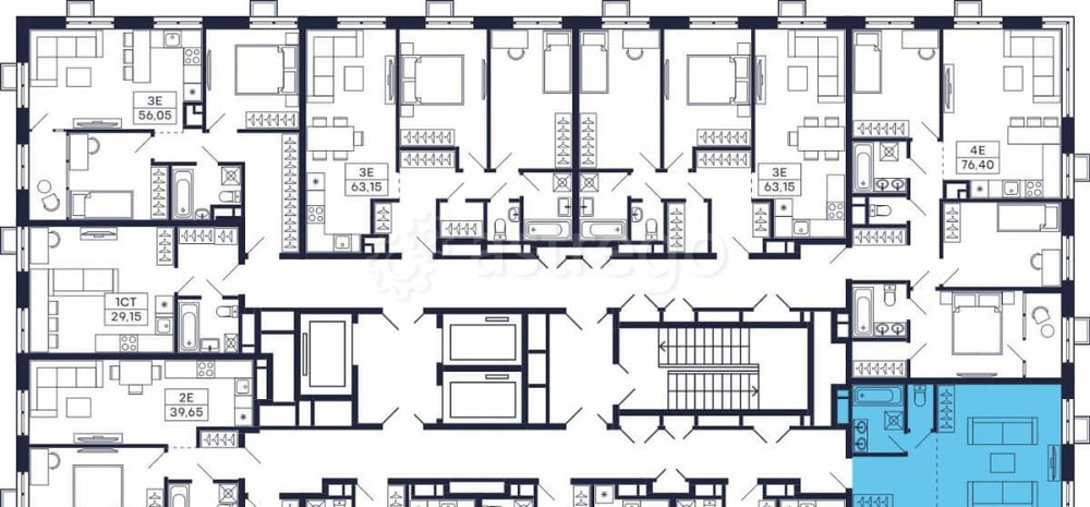 2-комн. квартира, 73.01 м2, 18/28 эт. Красногорск - изображение 7