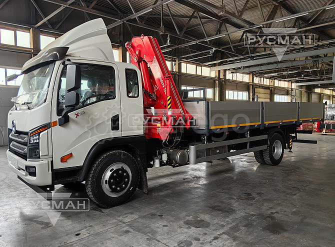 Бортовой автомобиль КАМАЗ 43118 с КМУ UNIC URV-503 Екатеринбург - изображение 1