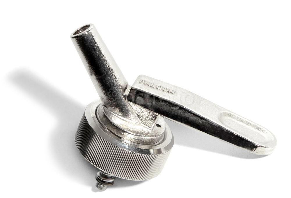 Самозакрывающийся кран из нержавеющей стали с дюймовой резьбой G1-1/4" для канистр Москва - изображение 1