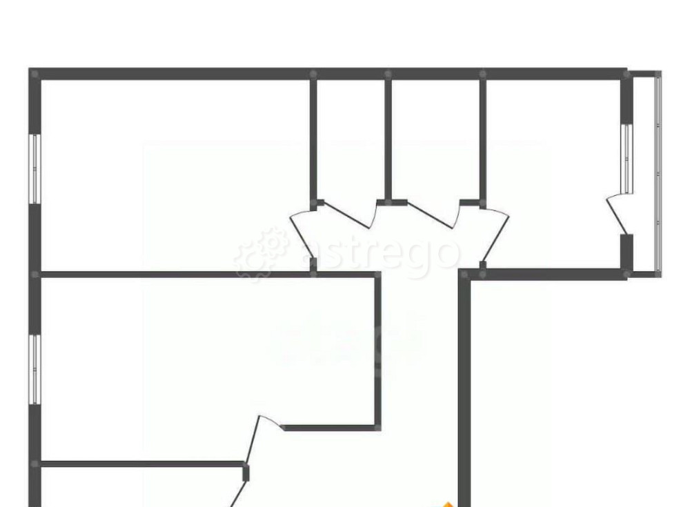 3-комн. квартира, 62.9 м2, 2/5 эт. Свободный - изображение 2