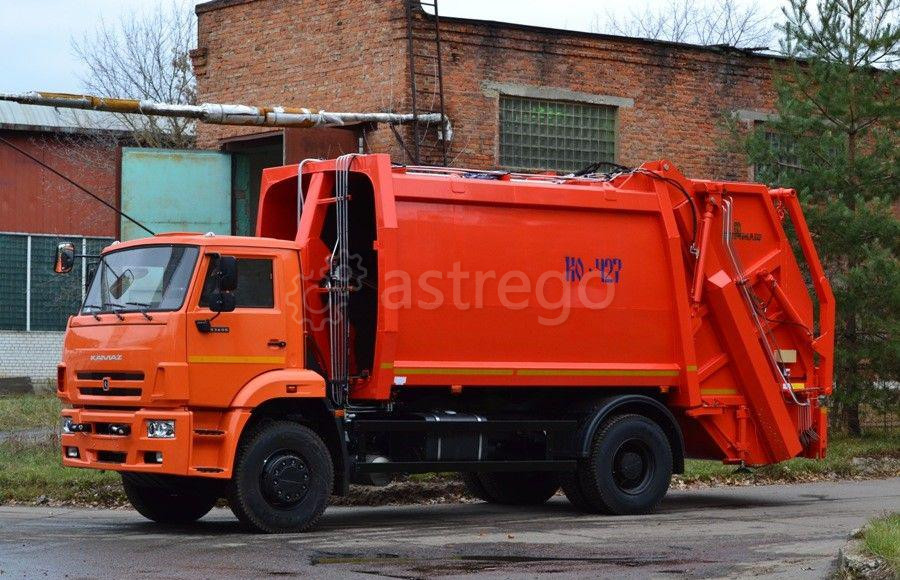 КО-427-72 на шасси КАМАЗ 53605-4950-56 Мусоровоз с задней загрузкой, портал, САУ КОММАШ, Мценск Краснодар - изображение 1
