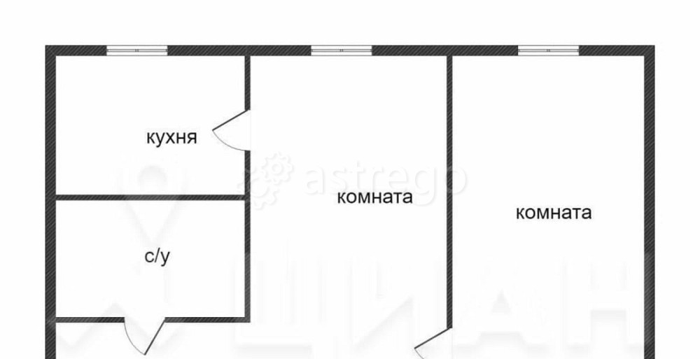 2-комн. квартира, 44.7 м2, 1/5 эт. Нефтекамск - изображение 2
