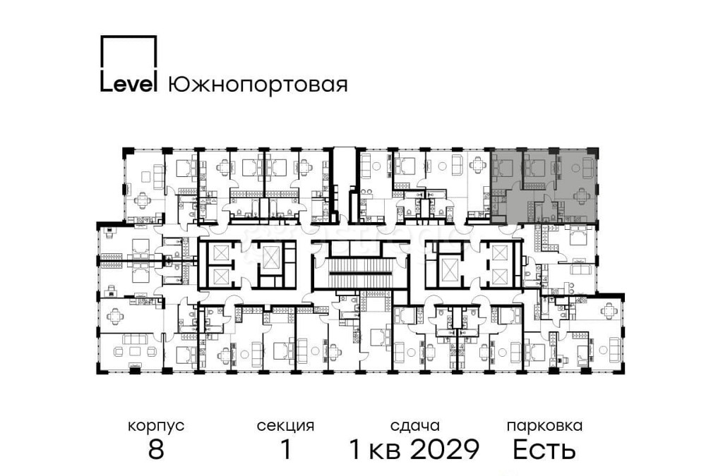 3-комн. квартира, 64.4 м2, 31/49 эт. Москва - изображение 4