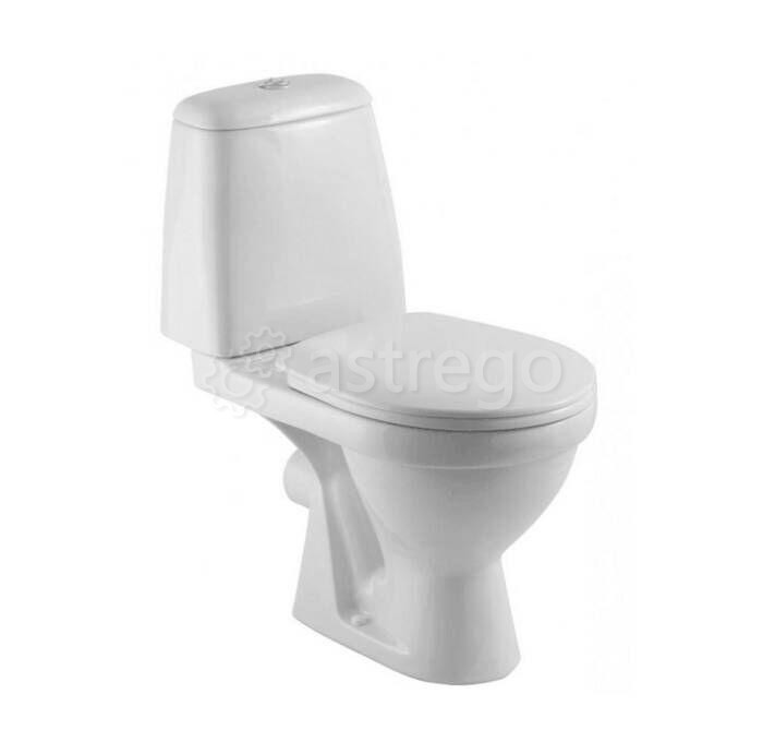 Унитаз-компакт Премьер г/вып н/под 2реж в/к PP Rosa Киров Rosa (Кировская керамика) Москва - изображение 1