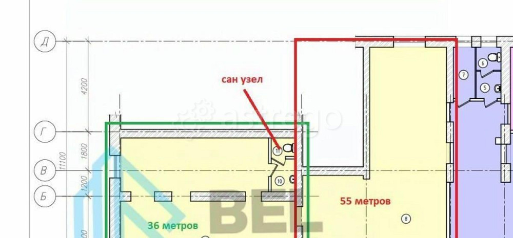 Торговое помещение, 36 м2 Электросталь - изображение 2